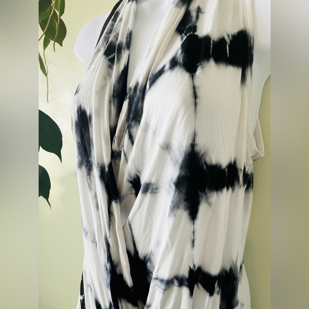 Young Fabulous & Broke Tie Dye Draped Halter Tunic Top Size S - Picture 2 of 4